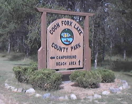 sign at entrance to park